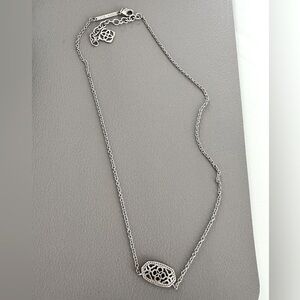 Kendra Scott silver necklace